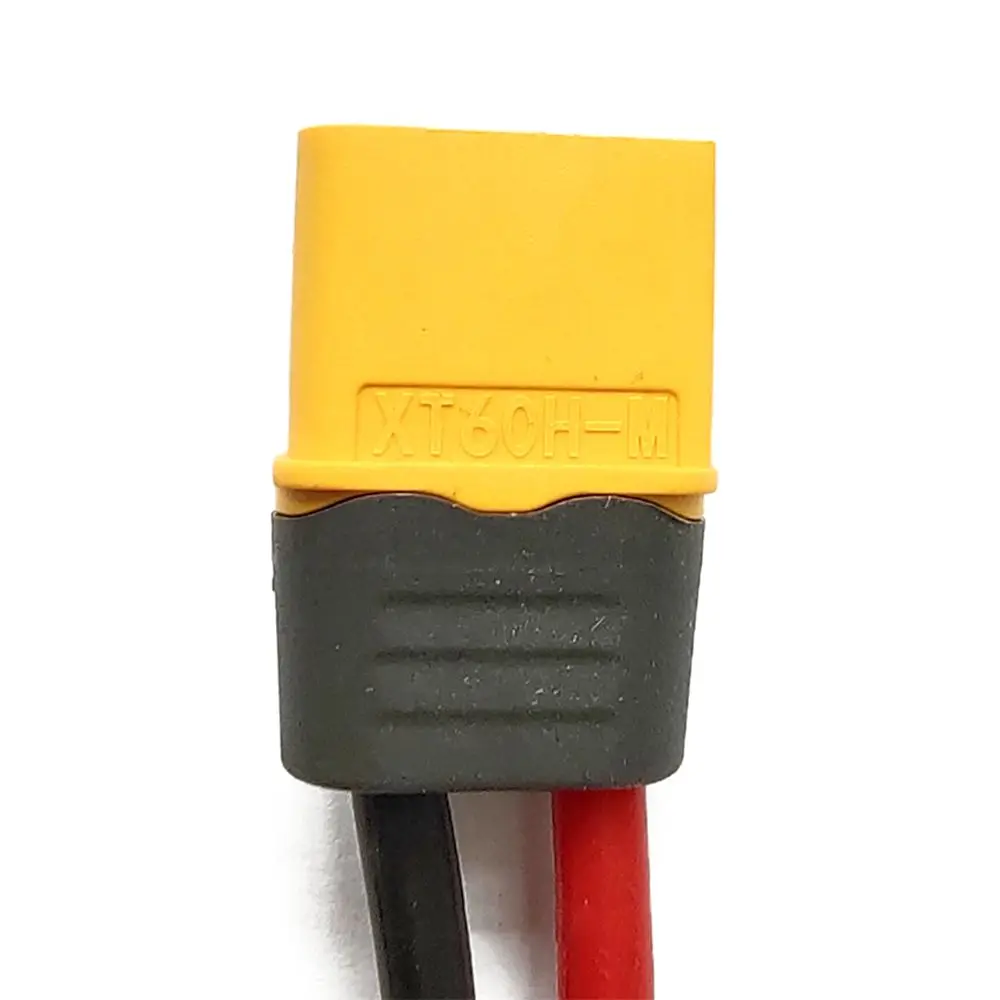 E-Bike Power Cables XT60 Female Male Plug Lithium Battery Controller 14AWG Fuse Wire Silicone Temperature Resistance Accessory