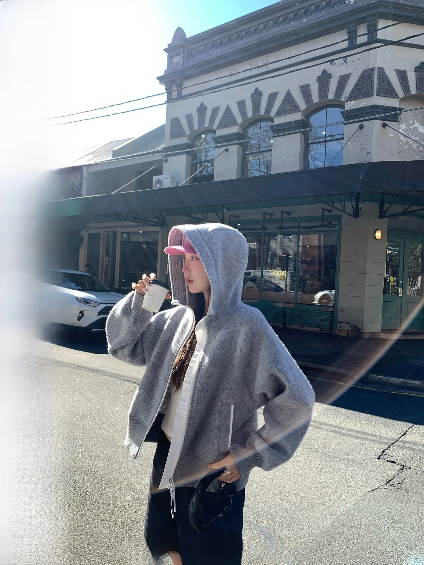 

Зимняя женская толстовка Ranwear Sydney из шерстяной смеси на молнии, свободного кроя, повседневная, теплая, из полиэфирного волокна, для осеннего сезона