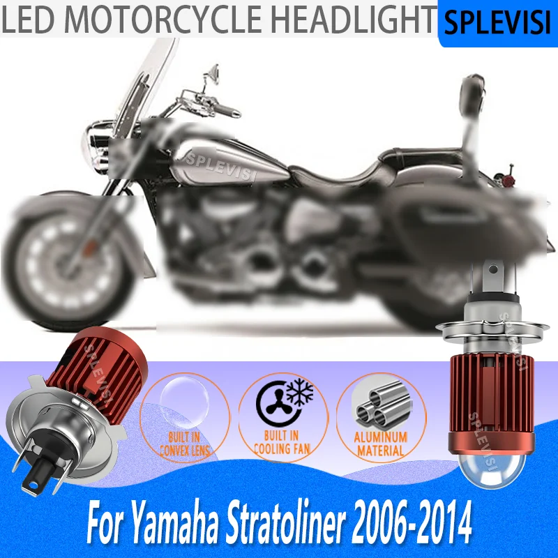 

3000k Yellow 6000K White LED - Crisp Daylight-like Visibility For Yamaha Stratoliner 2006 2007 2008 2009 2010 2011 2012-2014