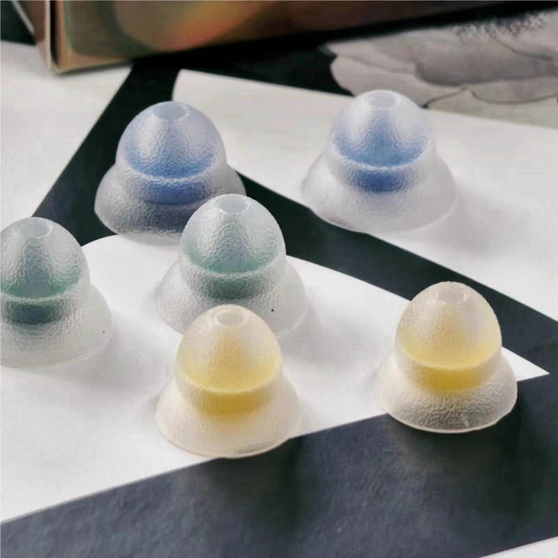 Silicone Eartips Eartips Eartips With Pressure Release Griping System Noise-Isolating Eartips Accessories 3 Pairs (S/L/M)