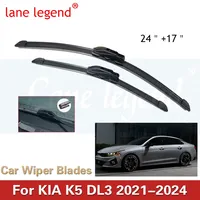 2x Car Front Wiper Blades For KIA K5 DL3 LXS GT-Line EX 2021 2022 2023 2024 Optima Brushes Windscreen Windshield Accessories Arm