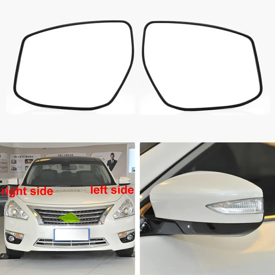 

For Nissan Teana 2013 -2018 Car Side Mirror Lens Rearview Reflective Lenses Glass Heated 963653TH2A 963663TH2A