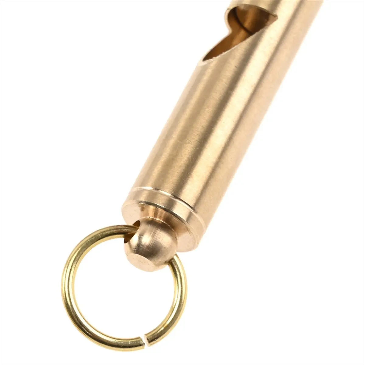 M87K النحاس في الهواء الطلق صفارة إنقاذ معدات مروحة لوازم الرجعية الحكم النحاس صافرة النحاس النقي بقاء