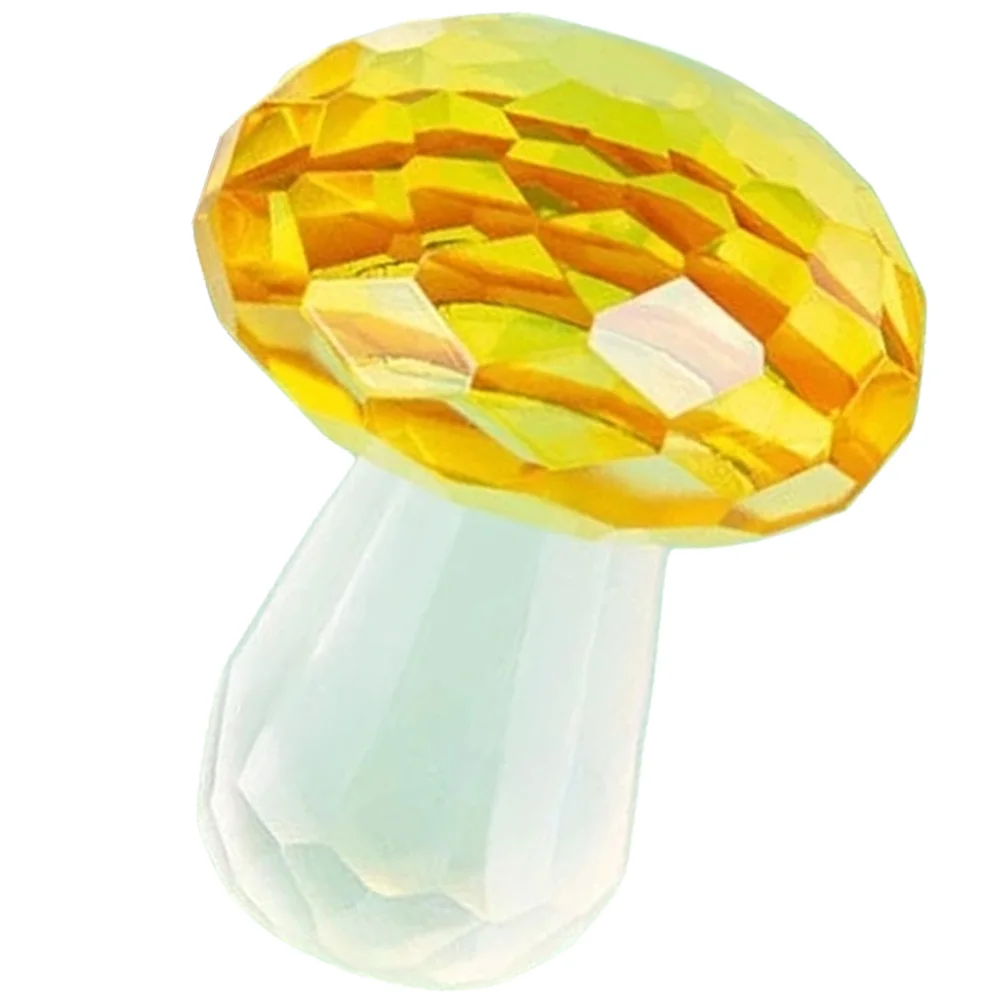 

Mushroom Crystal Small Decorative Mushroom For Home Office Desktop Garden Decoration Crystal Ornament Home Decors