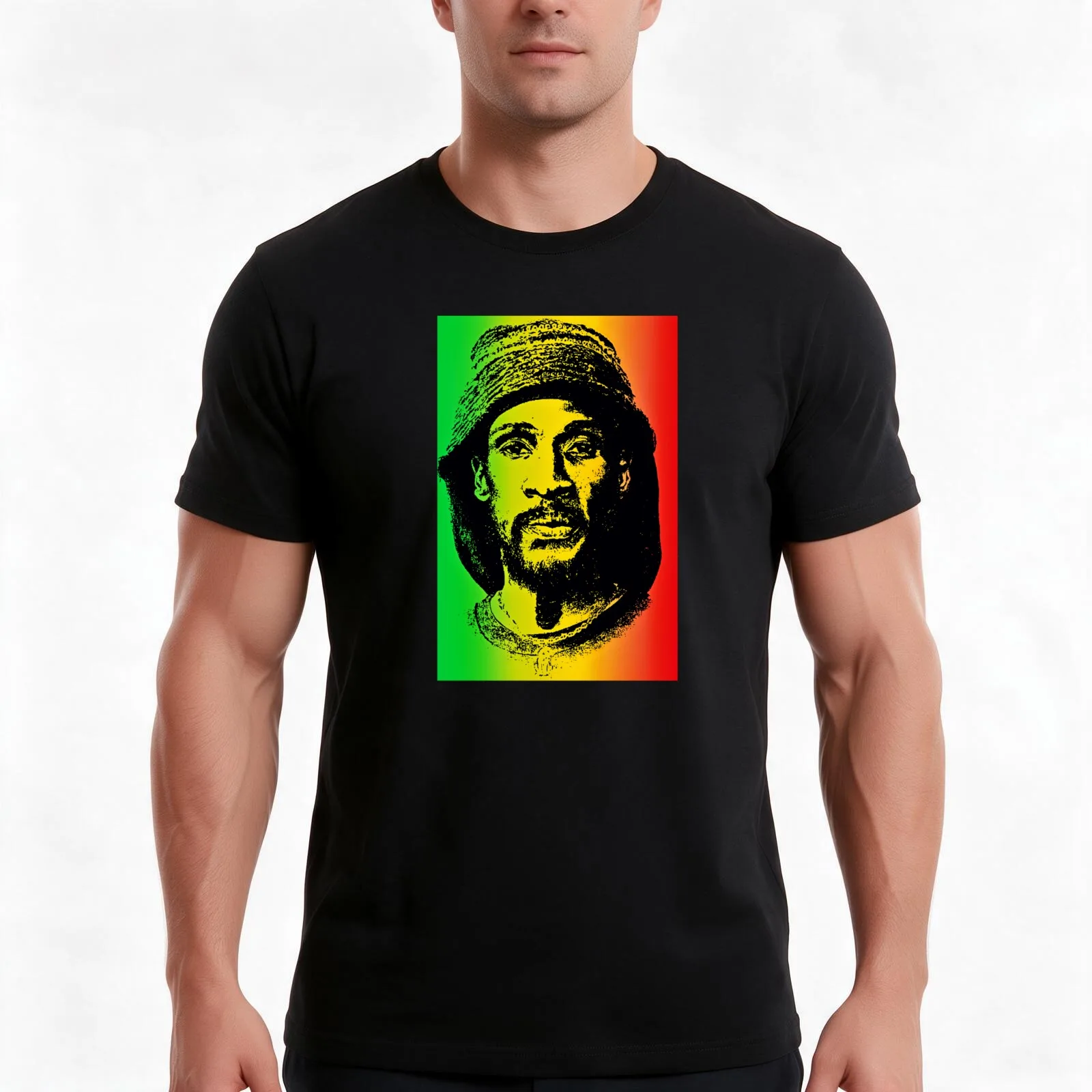 akae beka Vaughn Benjamin flag T-Shirt Summer Casual Cotton Tee Oversized Streetwear Tops Vintage Graphic Print 100% Cotton