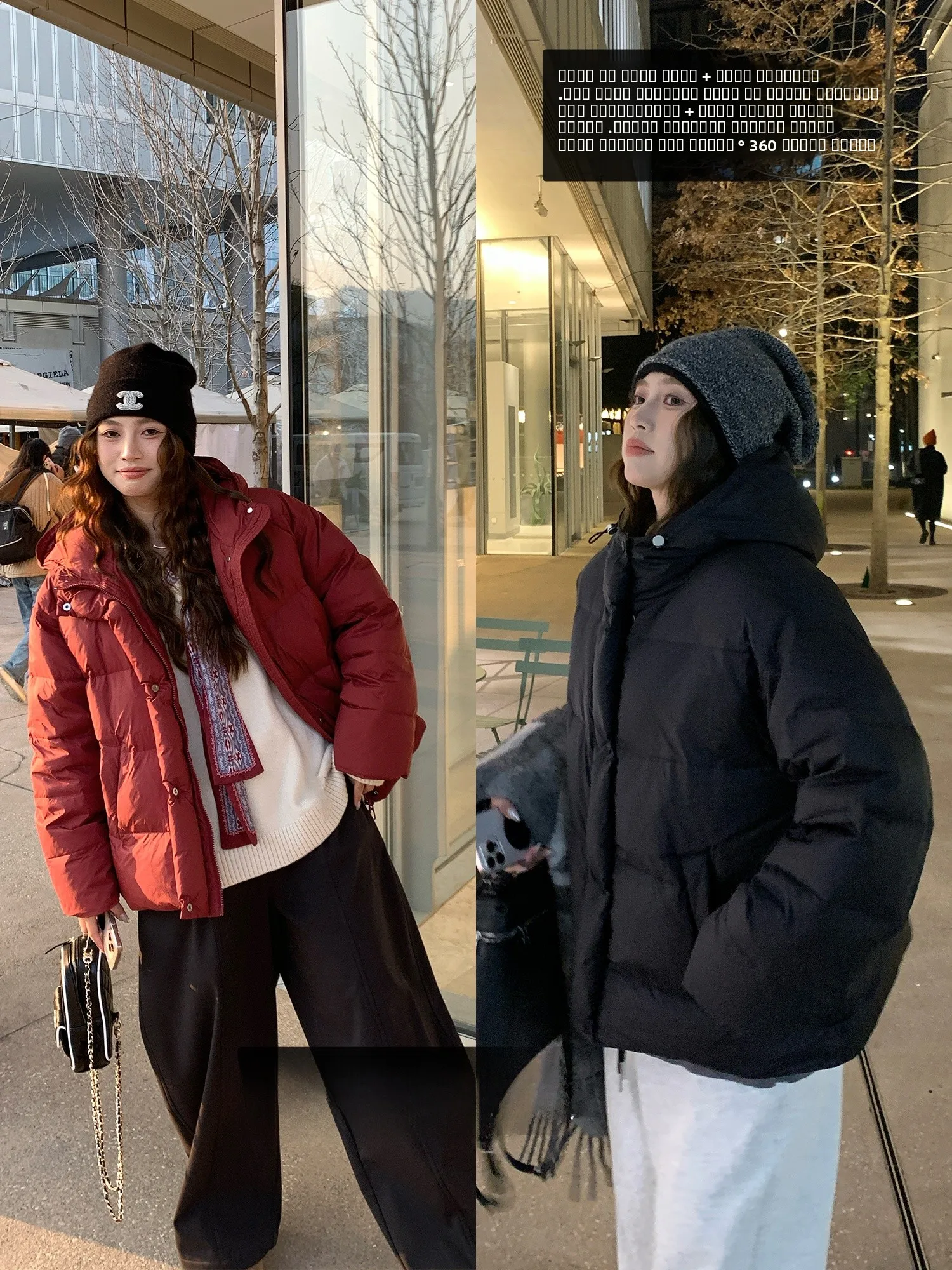 

NAZ Large Size White Du down Jaet ort Lightweight Hooded Women's Faionable Warm Casual Sle Zipper Closure Long Sve