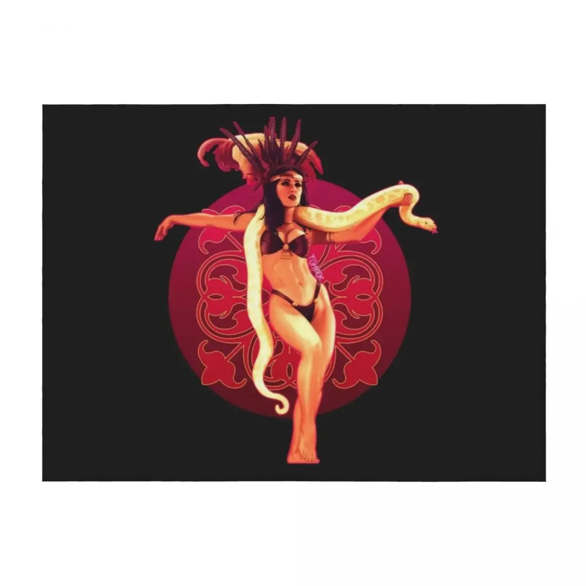 

Salma Hayek Throw Blanket blankets ands decorative Multi-Purpose for sofa Blankets