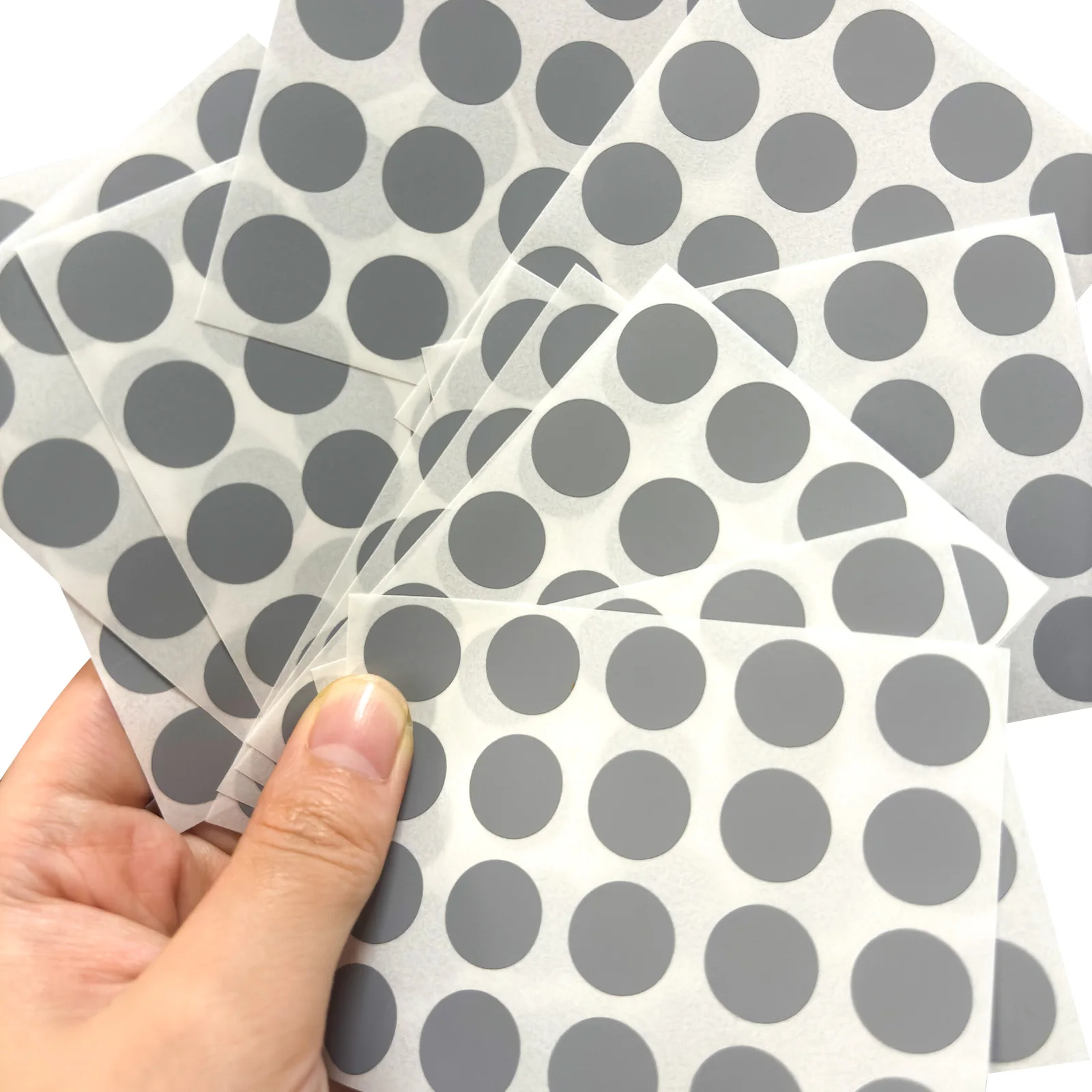 Scratch Off Sticker 14*14mm Round Gray 1000pcs Scratch Label DIY Make Your Own Lottery Ticket Games Scratch off