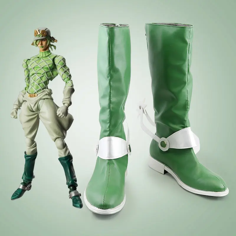 

Anime Game Cosplay Shoes Diego Brando JoJo's Bizarre Adventure Boots Halloween Costume Accessories Props Made