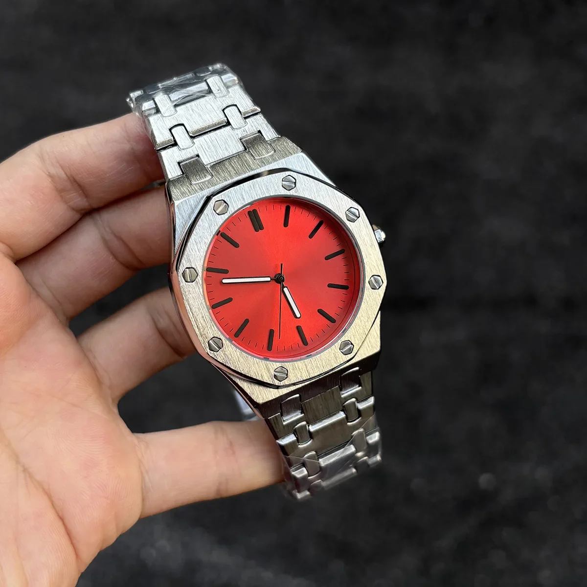 Simple, Atmospheric, Classic, Fashionable, Polygonal, Trendy, Deep Waterproof Wristwatch