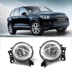 For VW Touareg 2003 2004 2005 2006 2007 2008 Car Front Fog Lights Headlights Car-styling Halogen Fog Lamp Car Accessory