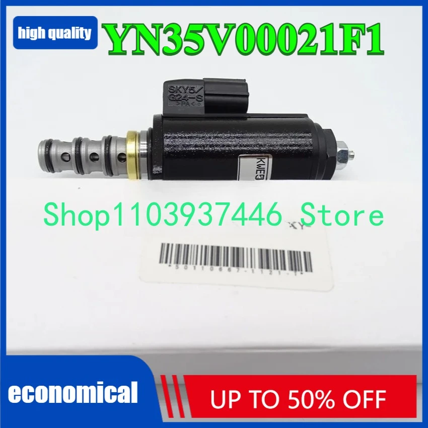 yn35v00021f1-pour-l'electrovanne-de-frein-de-moteur-d'oscillation-de-pieces-d'excavatrice-sk200-3-kwe5k-31-g24yb40