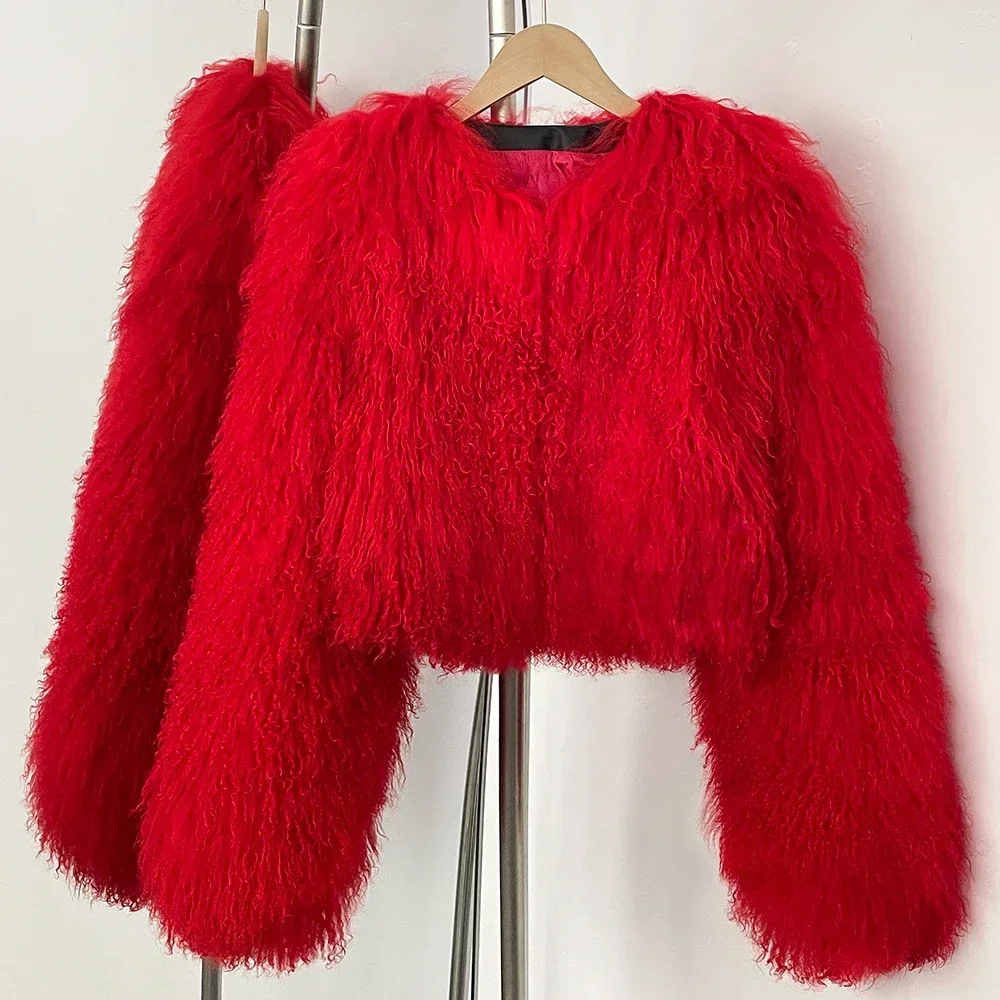 

Jacket with Natural Fur for Women New in Jackets & Jackets Female Clothing Outerwear Luxury Winter Coat Real Fur Coat Woman 2025