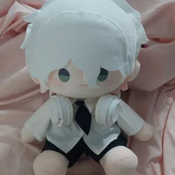2025 New Anime Danganronpa Nagito Komaeda Cosplay 40CM Cute Cotton Plushie Figure Stuffed Pillows Christmas Gifts Boys Girls