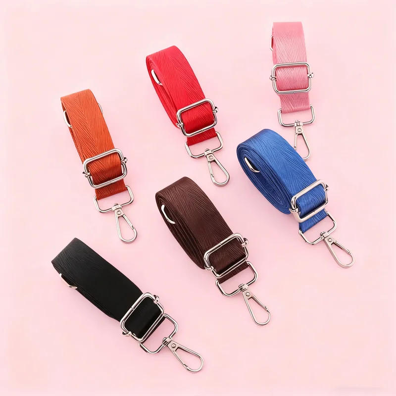 Correa de nailon para bolso de hombro ajustable para mujer, accesorios de correa para bolso de 5CM, correa de repuesto, correa ancha para bolso, correa para bolso de cadena