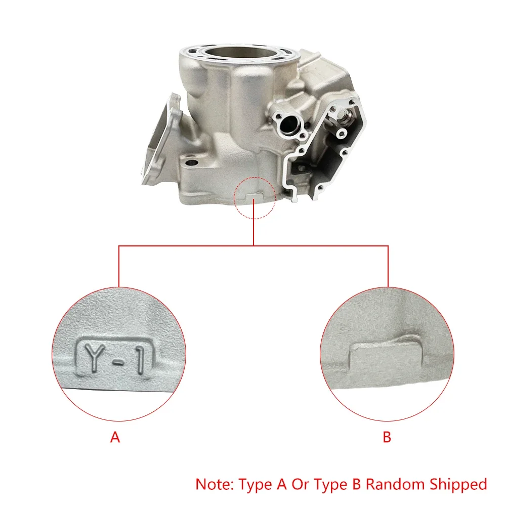 For YAMAHA YZ250 YZ250X 2003-2025 Motorcycle Cylinder Block Aluminum Alloy Engine Block Moto Accessories