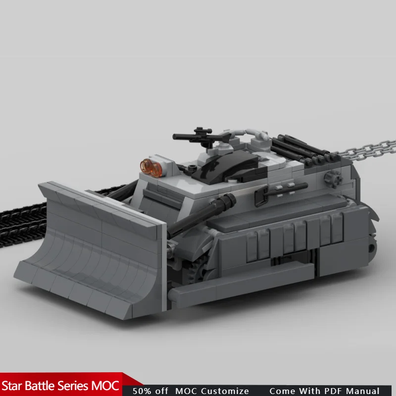 

483 PCS Star Battle MPEV/t engineering/recovery vehicle MOC Customize Modular Building Block Educational DIY Assembly Toy Gift