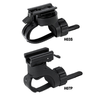 Bicycle Headlight Holder Mountain Bike Front LED Lamp Buckle Quick Mount Adaptor Bracket for Gaciron H03S/H07P