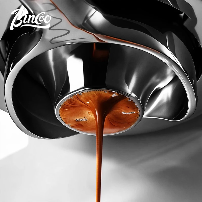 58.5mm Convergent Pressurized Espresso Filter Basket – Tapered Design with Built-in Pressure for Bottomless Portafilter, Thick C