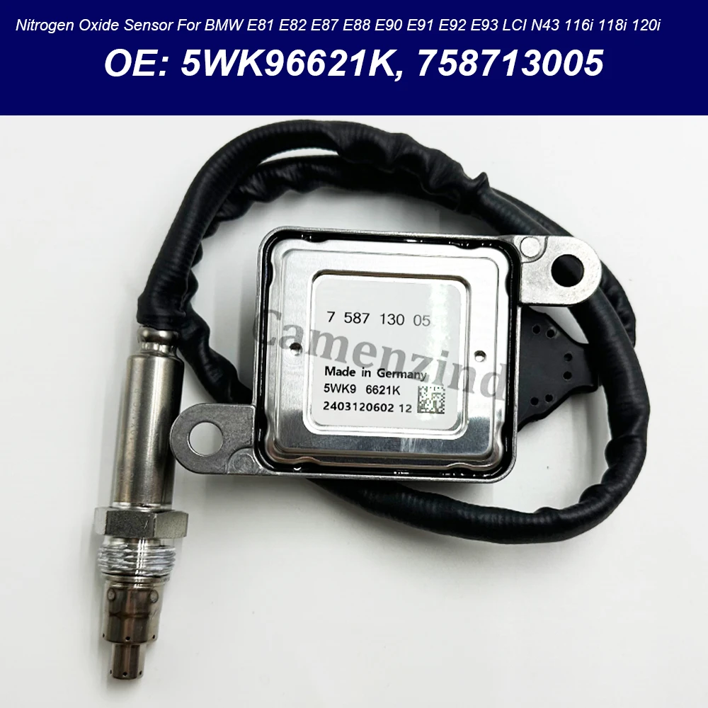 

5WK96621K 5WK96621J 758713005 Nox Sensor For BMW E81 E82 E87 E88 E90 E91 E92 E93 LCI N43 116i 118i 120i 11787587130