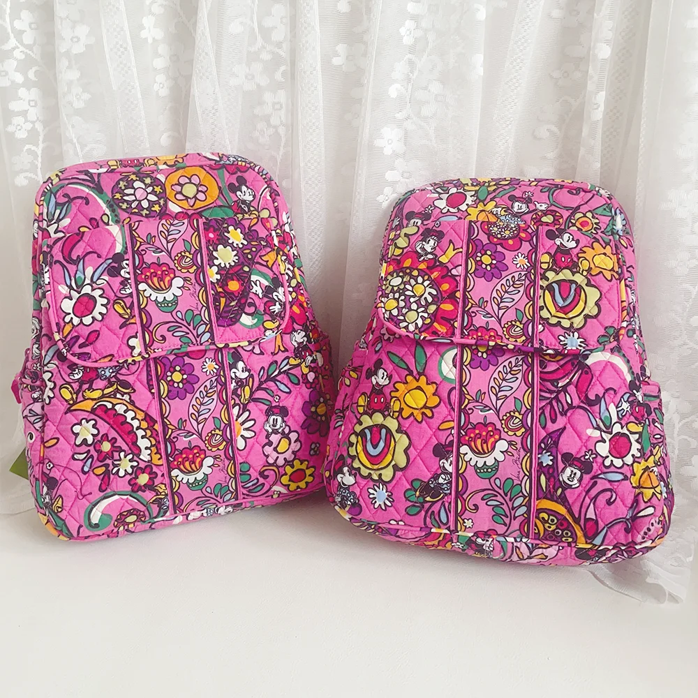 

VB environmentally friendly pure cotton printed limited edition patterns and colors, super cute and cute backpack for travel, cu