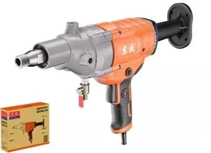 

Прямая продажа с фабрики, 1800 Вт, ручная водяная дрель, бетон, кондиционер, настольная машина для открытия отверстий, алмазная сверлильная машина