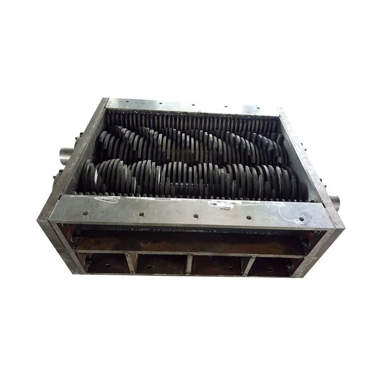 High Quality Plastic Rubber Waste And Iron Cable Steel Shredder Machine Plastic Shredder Box/Chassis