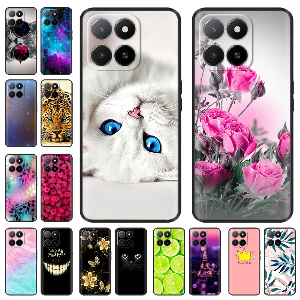 Phone Case For Honor X5b Plus чехол Soft Capa Phone Shell Bag Cover For Funda para Honor X5b Hoesje on Etui HonorX5b 6.56