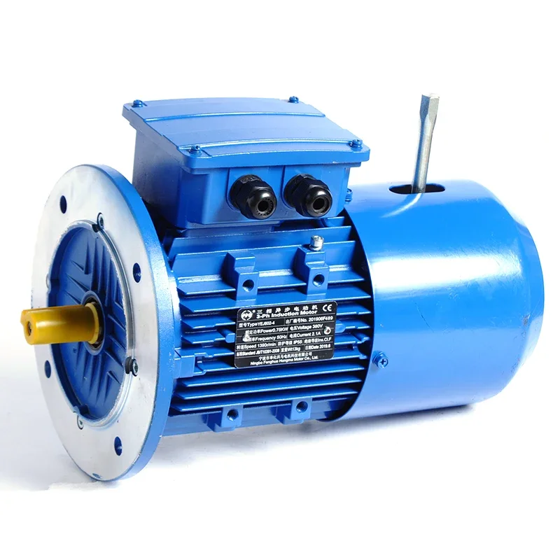 YEJ 3 Phase Ac Motor 22kw 30hp 4pole 380V 50HZ 220V 60HZ Three-Phase Asynchronous Electromagnetic Brake Motor