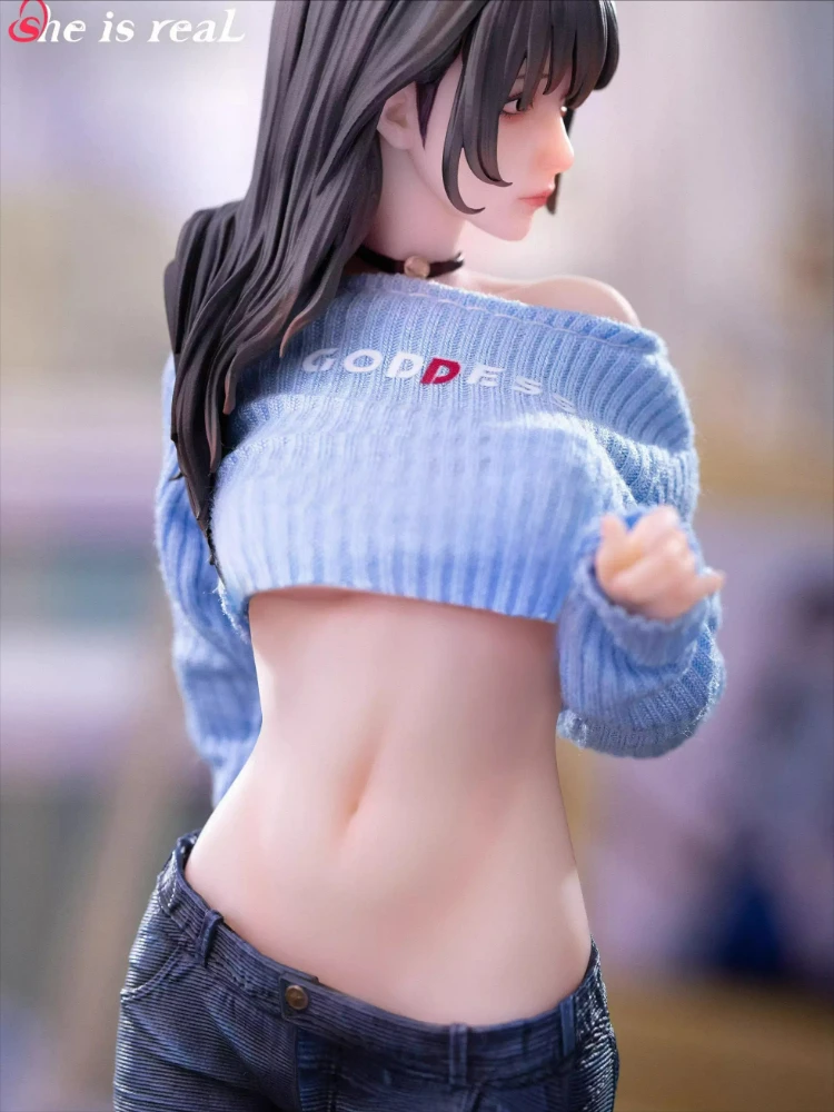 

SheIsReal Guitar Sister 1/6 Statue-level Temperature-sensitive Paint Anime Figures Bishoujo Doll Beautiful Model Ornament Toys