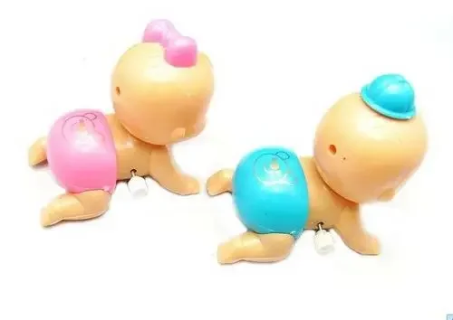 1 Pcs Cậu Bé Cô Gái Gió lên Bò Thu Thập Dữ Liệu Đồng Hồ Con Búp Bê Đồ Chơi Kid Đảng Quà Tặng Cho Bé