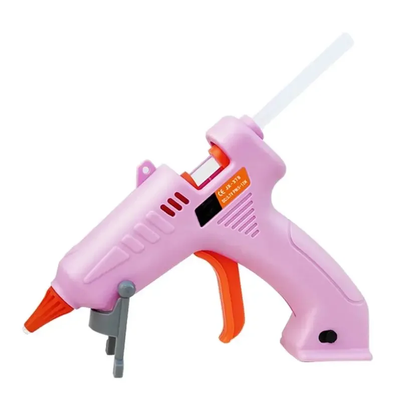 Hot Glue Gun, Rechargeable Hot Melt Glue Gun High Temperature Melting Glue Gun for Heavy Duty Tasks, Quick Repairs, DIY Projects