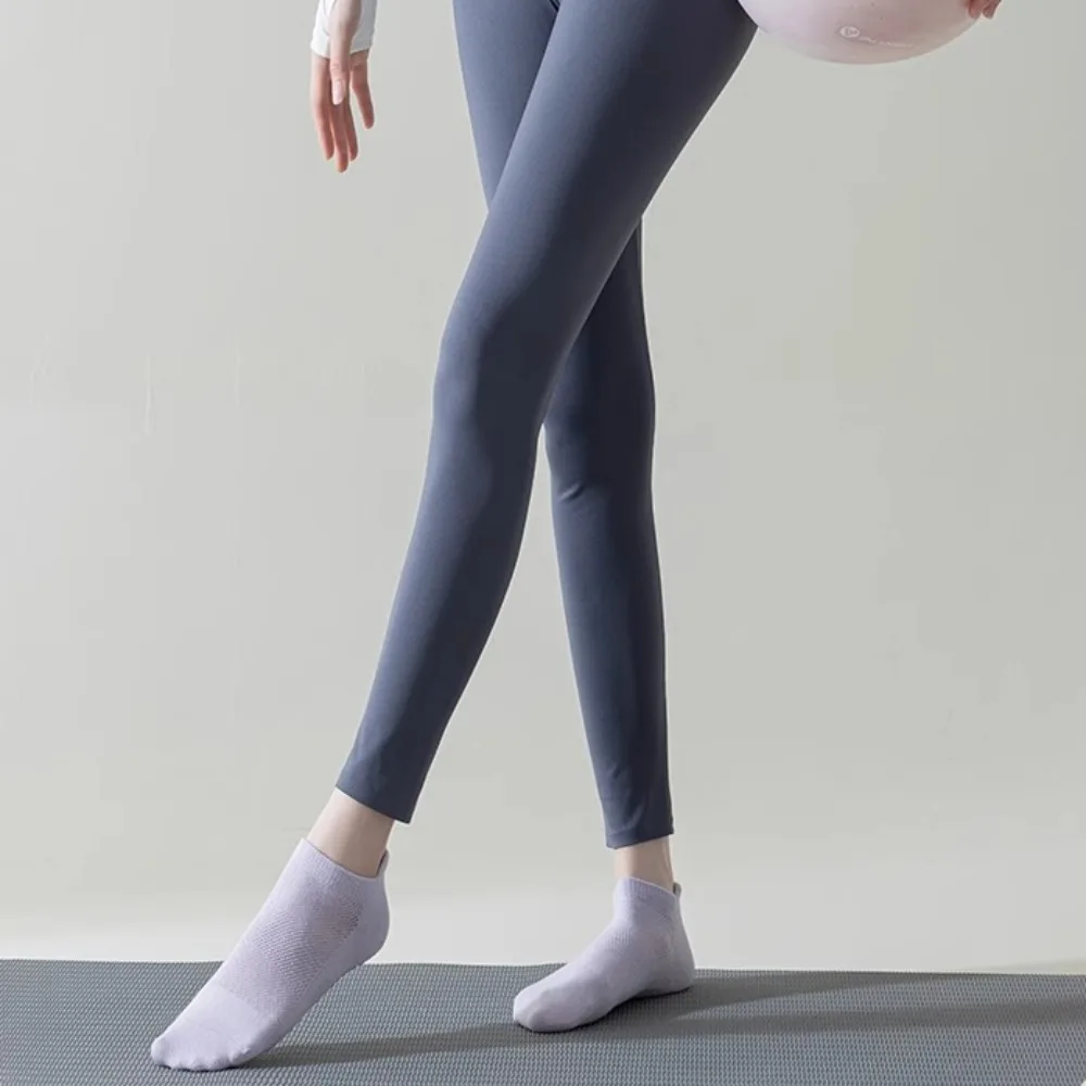 

Профессиональные сетчатые носки для йоги, дышащие спортивные носки с низким вырезом, нескользящие хлопковые носки для пилатеса, фитнеса