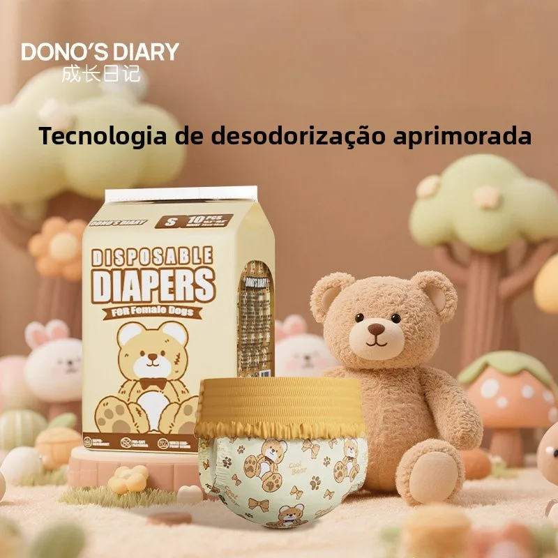 donos-diary-pet-training-pants-dog-diapers-teddy-dog-period-pad-male-dog-odor-eliminator-paper-for-cats-and-dogs