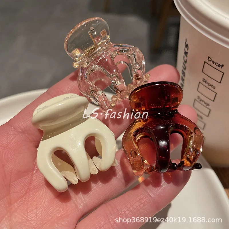 Südkorea der einfache reine mini blume fangen mädchen shark clip netto rot haar clip fangen clip großhandel kopfschmuck haar zubehör