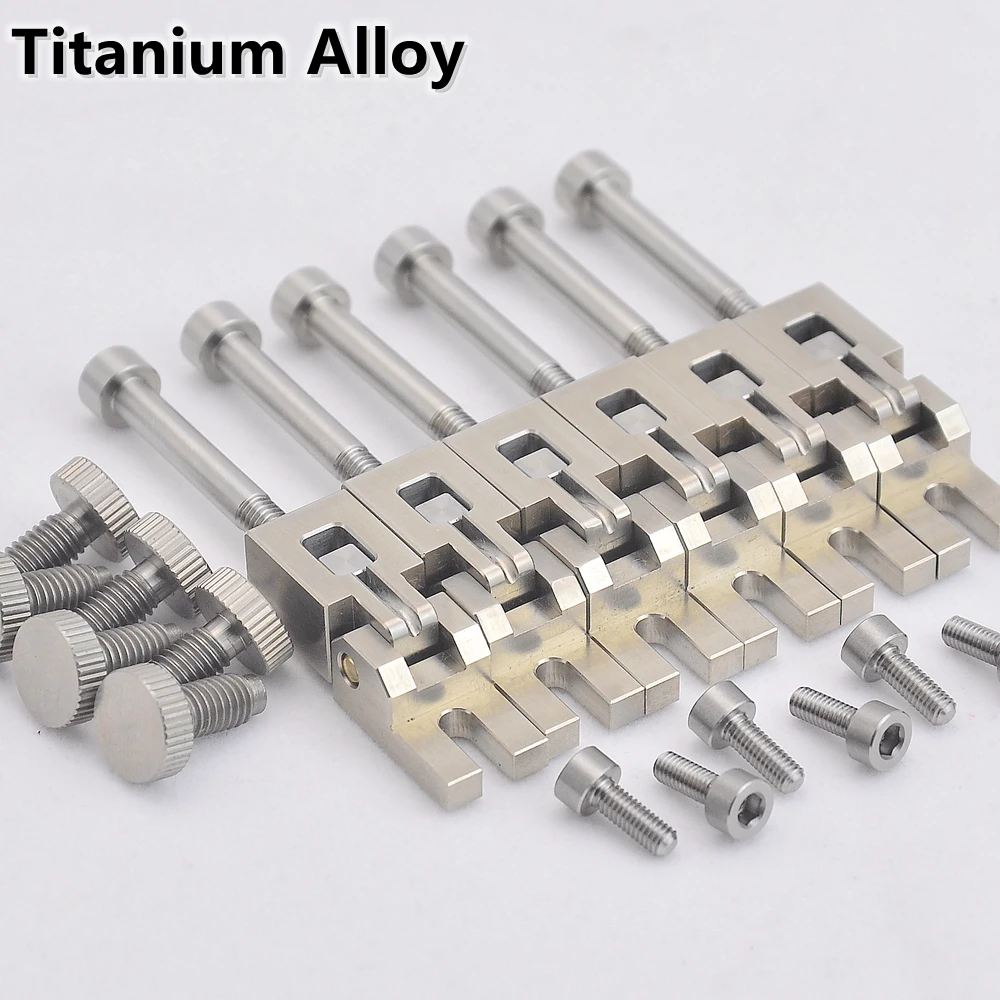 

Titanium Alloy Guitar Bridge Saddle For FR Tremolo System Bridge