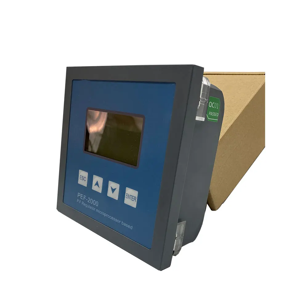 2024 HOT SALES Panel Mounted Smart Capacitor Controller 3 Phase Power Factor Correction Controller