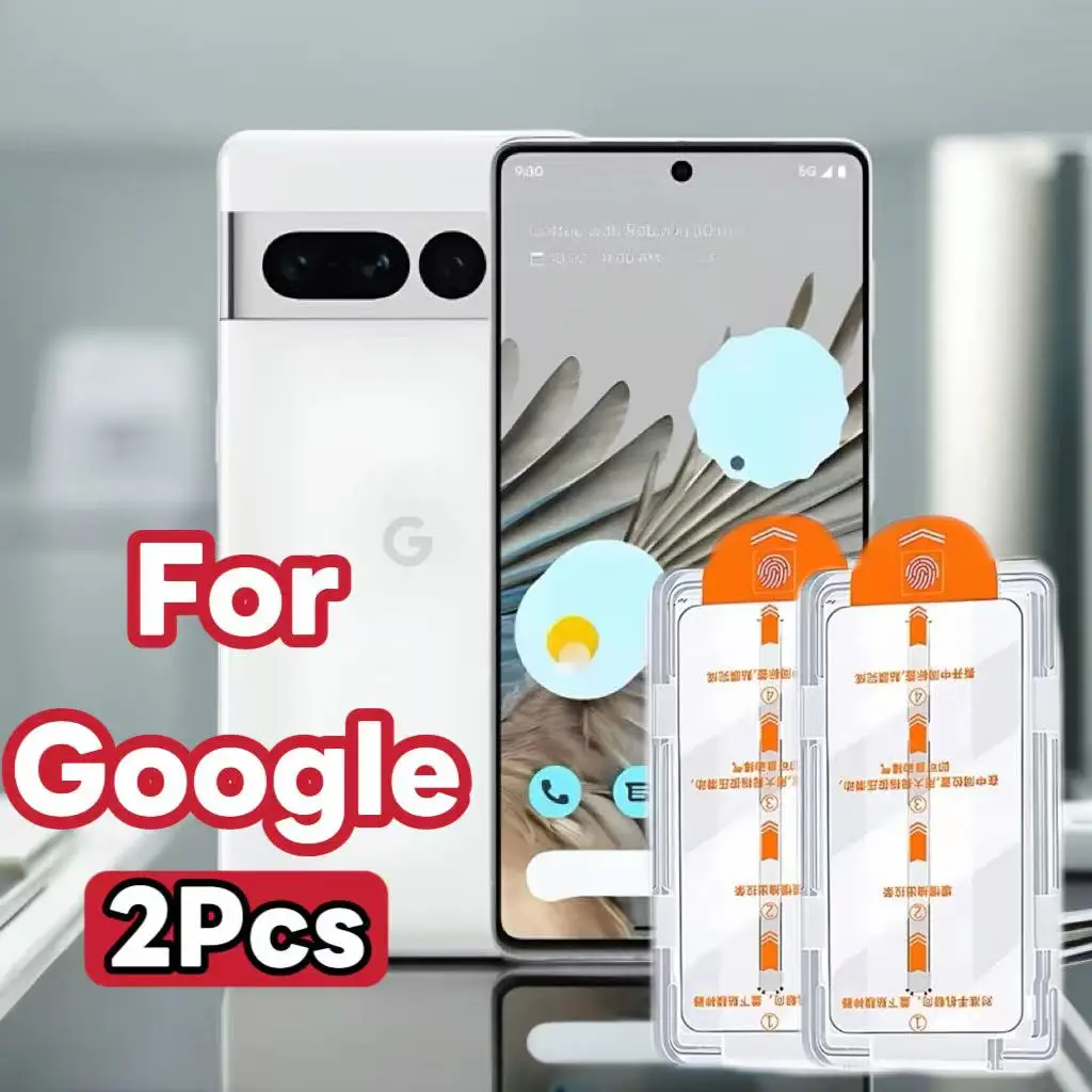 Kompatibel mit der Google-Serie, HD-Displayschutzfolie aus gehärtetem Glas, 2-teilig