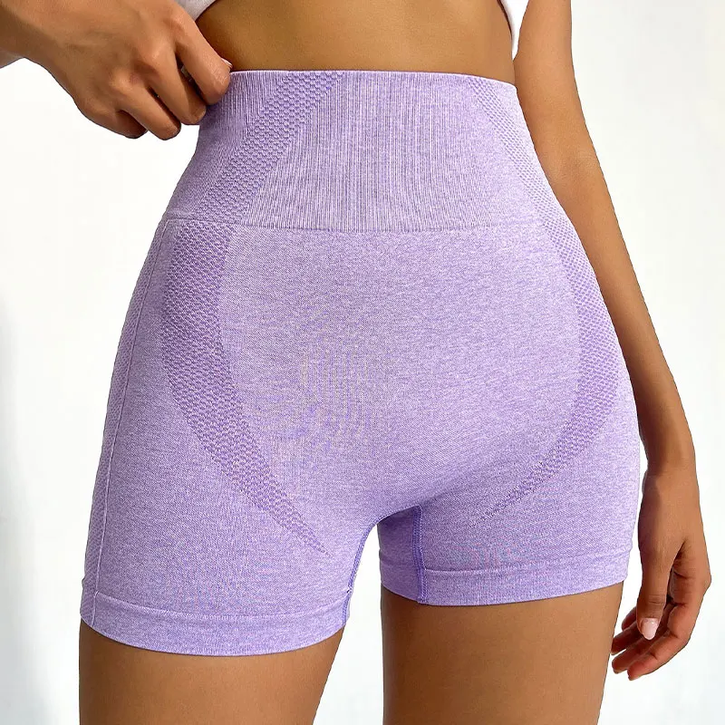 Pantalones de Yoga transpirables de secado rápido para mujer, ajustados, sin costuras, de cintura alta, sexys, para correr, deportes, Fitness