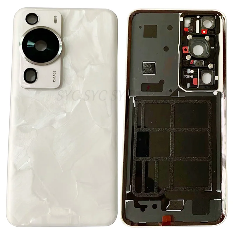 Rear Door Back Cover Case Housing For Huawei P60 Pro Battery Cover with Camera Lens Repair Parts image 4