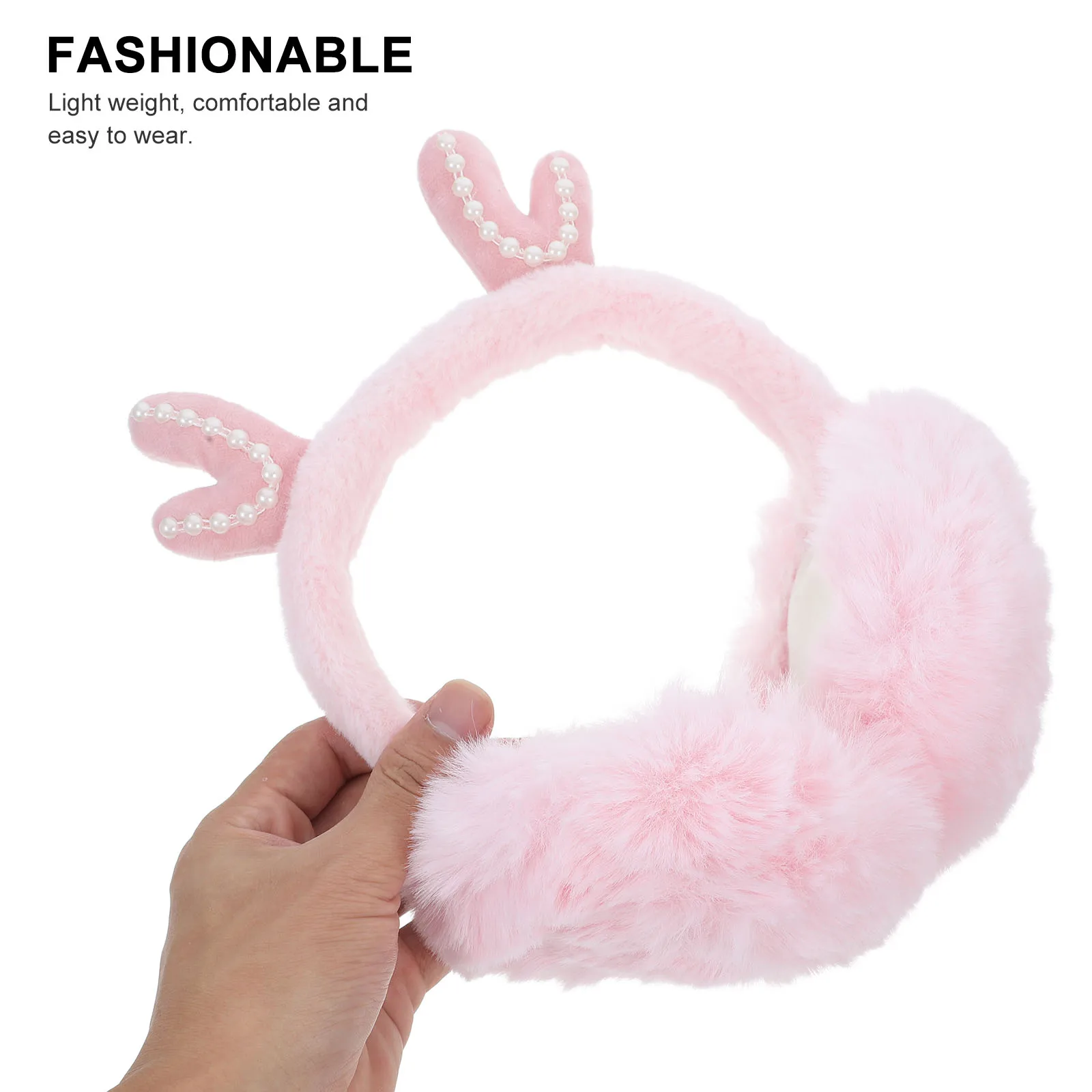 ฤดูหนาวใหม่หูน่ารัก Plush Ear Muff ผู้หญิงหู Muff ผู้หญิงหู Muff Warmer Plush สําหรับกลางแจ้งเช่นเล่นสกีขี่จักรยานและเดินป่า