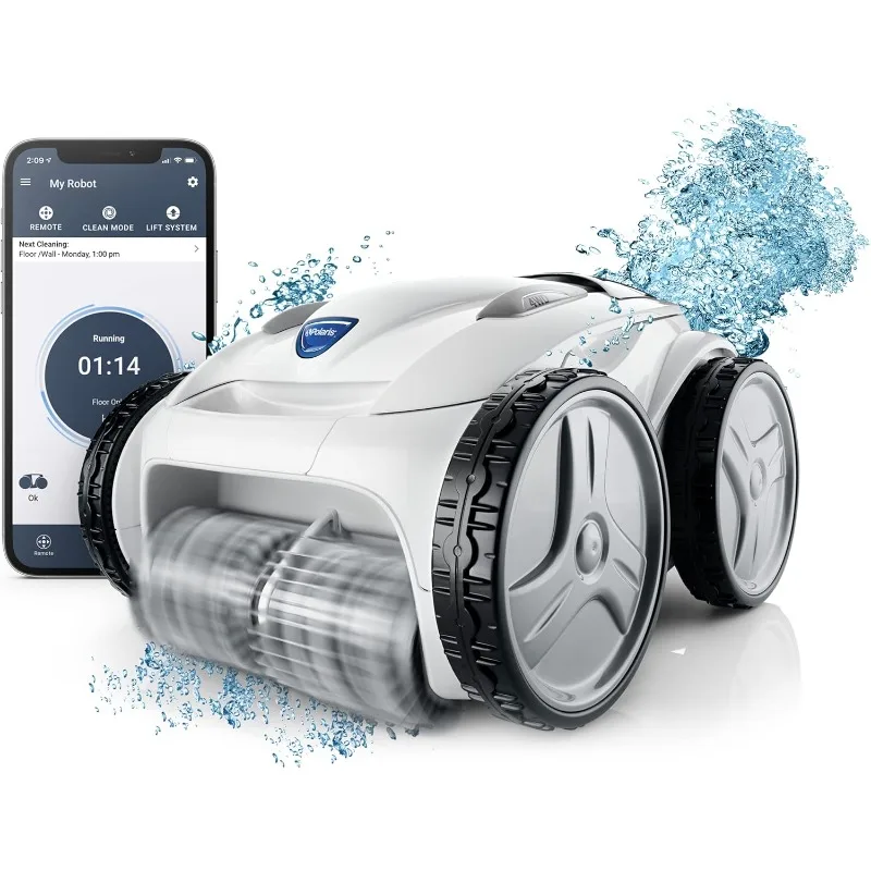 

P965iQ Sport Robotic Pool Cleaner, Automatic Vacuum for InGround Pools up to 60ft, Smart App, WiFi, Alexa, 70ft S