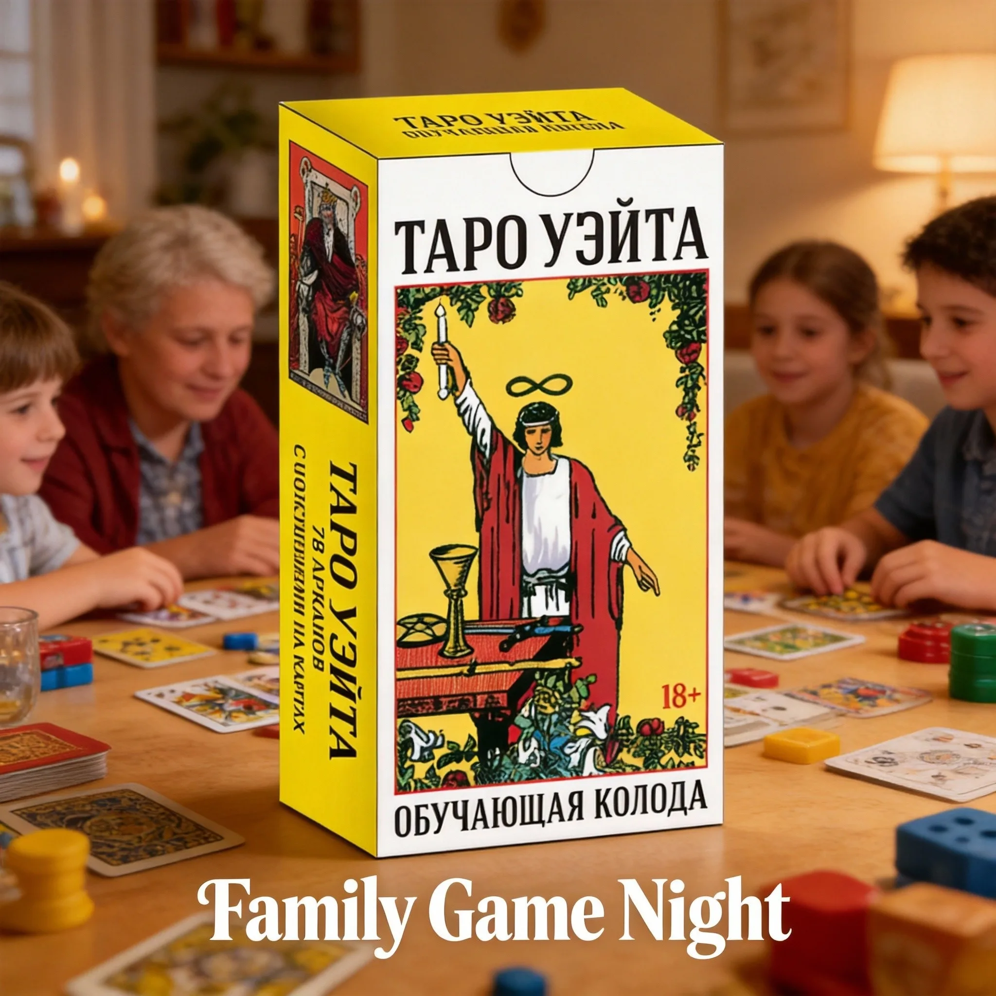 

Классические карты Таро Райдера-Уэйта - премиальная колода для предсказаний с путеводителем для духовных исследований и гаданий.