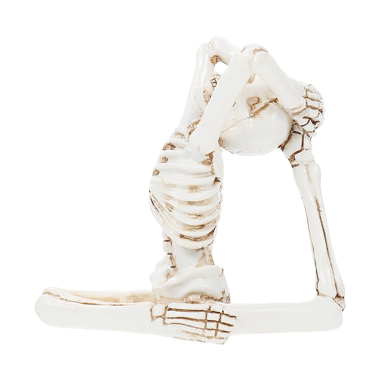 

Resin Yoga Statue Halloween Horror Decoration for Home Bar Party Desktop Foyer Dining Bathroom Spooky Atmosphere Creepy