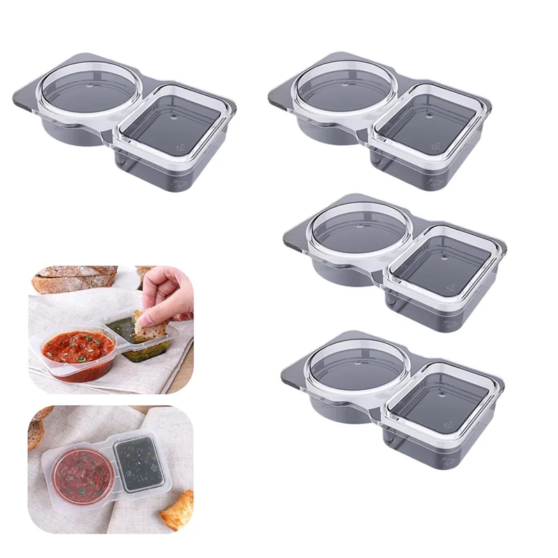 

A7THK-Condiment Container Condiment Container Withlid Reusable Snack Containers Withlids Snack Containers