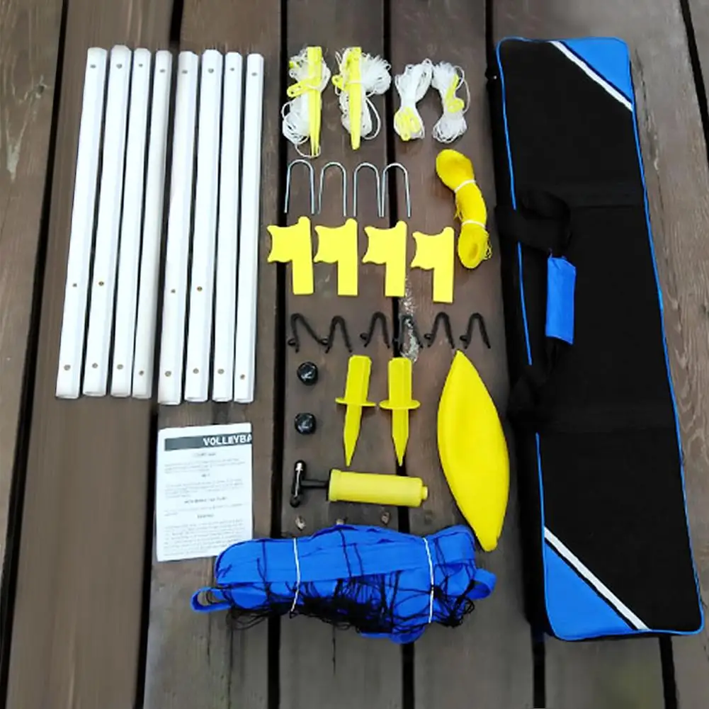 

Portable Badminton Net Training Professional Volleyball Net with Carry Bag Sports Beach Easy Setup for Outdoor Sports Net