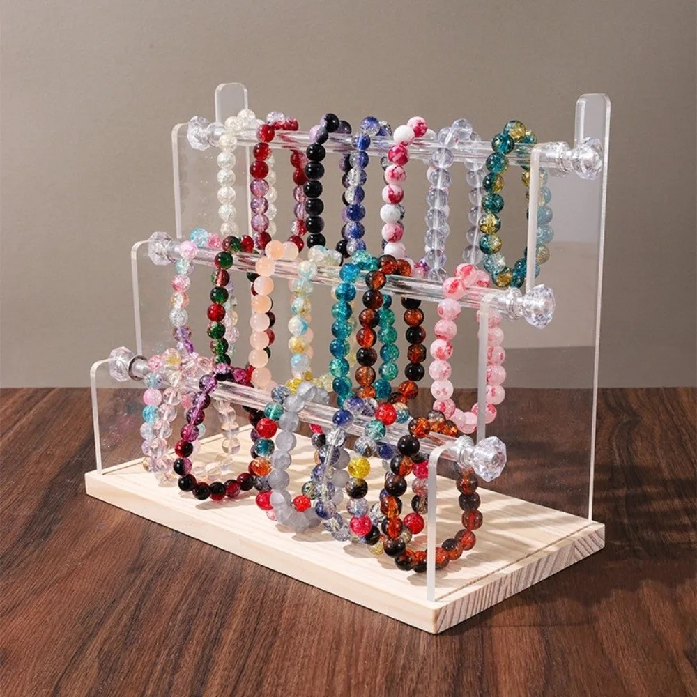

2/3/4/5 Tier Detachable Jewelry Holder Multi-functional Jewelry Organizer Acrylic Jewelry Display Stand Durable Space Saving