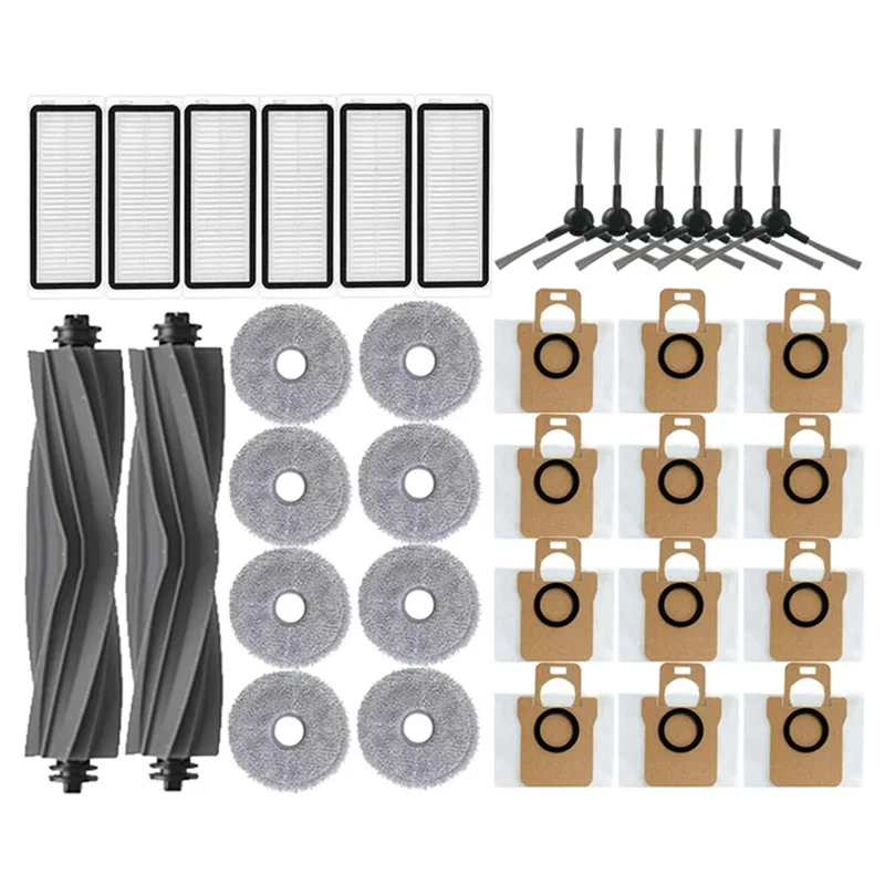 BBNV-สําหรับ Dreame Bot L30 Ultra L20 Ultra หุ่นยนต์สูญญากาศอะไหล่ HEPA FILTER Mop ผ้าฝุ่นกระเป๋าอุปกรณ์เสริม