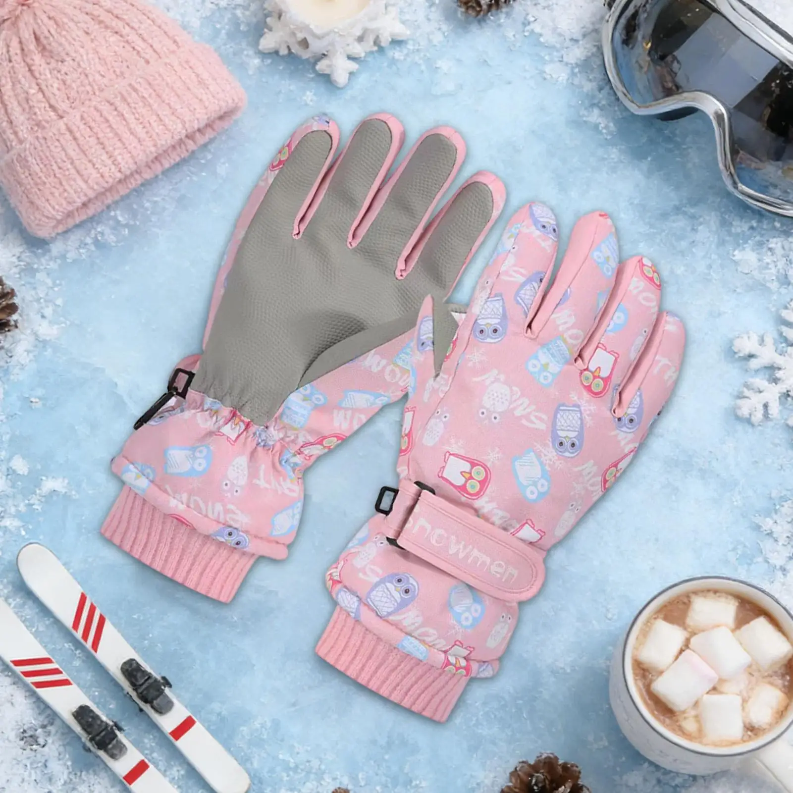 

Детские зимние перчатки, термодетские перчатки для холодной погоды, детские зимние перчатки для бега, езды на велосипеде, катания на лыжах, пешего туризма, спорта, путешествий