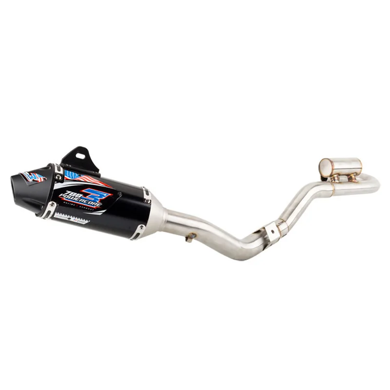 

CRF150 CRF230 Motorcycle Exhaust Pipe System Front Link Tube Hearders Muffler Escape Moto For Honda CRF150F CRF230F 2003-2016